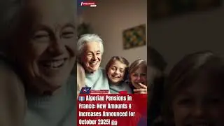 💶 Algerian Pensions in France: New Amounts & Increases Announced for October 2025! 📅