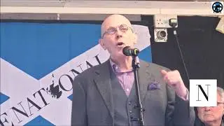 Paul Kavanagh aka Wee Ginger Dug, The National #IndyRef2020 Rally, Glasgow, 02/11/2019