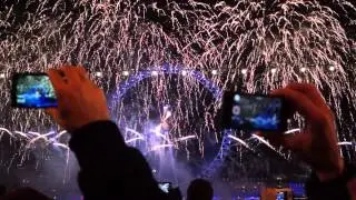 London NYE Fireworks 2015