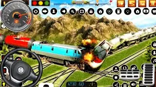 Train driving station to station simulator - Train driving game simulator