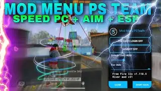 Mod Menu PS Team V33 Mới Nhất | Speed Pc + AimBot + Esp Line | No blacklist | Antiban 100%