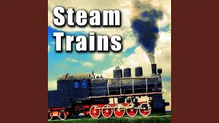 Steam Train Approaches & Passes by with Bell Ringing