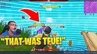 Nick Eh 30 Can't Believe How Smart Tfue Played This Pro Scrim! (Great End Game Trick)