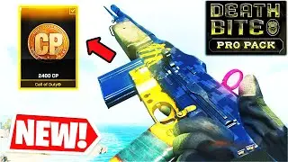 NEW DEATH BITE PRO PACK BUNDLE w/ FREE *2400 COD POINTS* on VANGUARD WARZONE! 🤑 (BAR Ground Support)