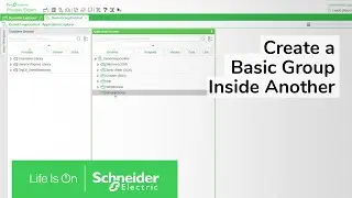 EcoStruxure Process Expert Group Control SA Library - How to create basic Group inside another Group