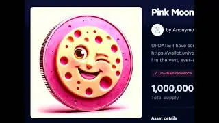 Pink MoonCheese Token coming through