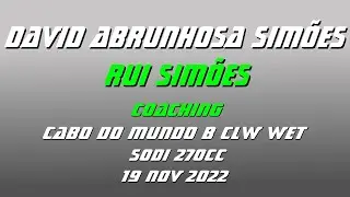 David, Rui Sim&otilde;es COACHING 2022 karts de aluguer, Cabo do Mundo B CLW wet SODI 270cc 19 Nov 2022
