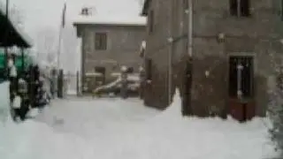 nevicata record 2009 in lomellina
