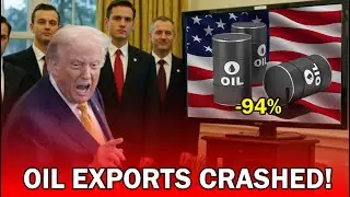 US Oil Exports COLLAPSE and 94% Wiped Out in HUGE Crash | the wise travelers