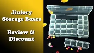 Jiulory Storage Box - 56 Mini Compartments - review & discount