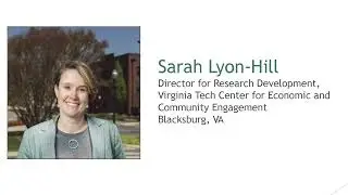 Virginia's AM2 Tech Hub April All Hands Meeting, presented by Sarah Lyon Hill.