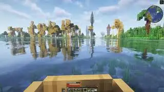 Rowing My Way to A New Base in Myathe Create World (Ep.2)