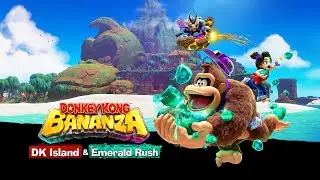 Dig the Beat DLC Event | Donkey Kong Bananza DK Island & Emerald Rush Gameplay [LIVE]