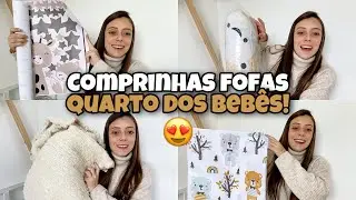 COMPRINHAS PARA OS BEBÊS NA SHOPEE 😍 l Decoração e muito mais para o quarto dos bebês!