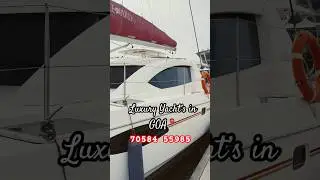Luxury Yacht Ride in GOA. #goa #yachtingoa