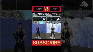 VECTOR VS MP40 || FREE FIRE GUNS ABILITY TEST🔥 || WHICH IS THE BEST🍷🗿 | #ff #freefire #shortvideo