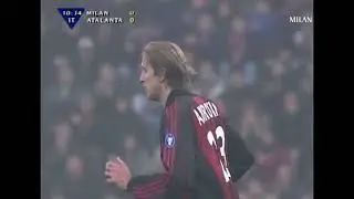 FULL MATCH - AC MILAN 4-2 ATALANTA (QUARTER-FINALS COPPA ITALIA 2000/2001)