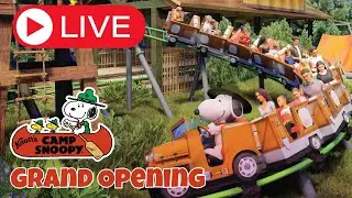 🔴 LIVE Grand Opening of the Newly Renovated Camp Snoopy at Knott's Berry Farm - 6-27-24