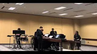 UTSA Percussion 2024 PASIC Performance: Roadrunner by Paul Millette