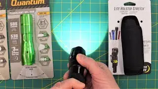 HFT Quantum Tactical Flashlight and Lite Holster Honest Review