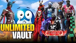 10 YEARS OLD OPENING IN MY ID 😱 UNLIMITED VAULT 😱 FREE FIRE COLLECTION VIDEO 🔥 FREE FIRE MAX !!