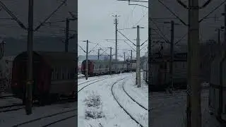 Tren regio &icirc;n stația Rupea #trains #5100kw
