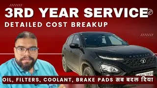 45000 kms Harrier Service | 3rd Year Major Service | Mandatory & Optional replacement service cost