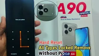Аппаратный сброс Itel A90 | Удаление графического ключа/пароля/PIN-кода/отпечатков пальцев без ПК...