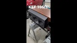 KEF 105/3 and KEF 104/2 Disassembly for Refoaming