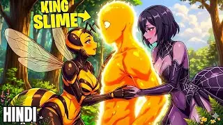 He Gets Reincarnated as a SLIME.. But Evolves by DEVOURING Creatures | Manhwa in Hindi