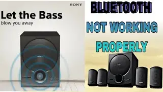 SA-D40M2 SONY HOME THEATRE BLUETOOTH REPLACED BLUETOOTH NOT WORKING PROPERLY #ElectronicWorld #sony 