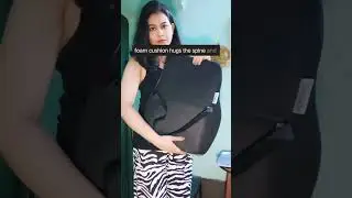 #sleepsia #lumbarsupport #memoryfoampillow #cushion #backsupport #youtubeshorts #explore #usefultips