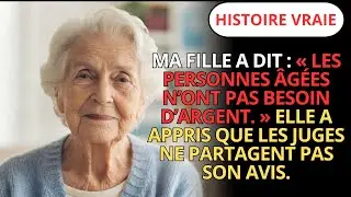 Ma fille a dit : « Les personnes âgées n’ont pas besoin d’argent. » Elle a appris que les juges ne..