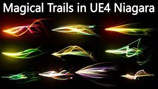 Vol. 1 Magical Trails FX Pack &ndash; Unreal Engine Niagara Drop You Can&rsquo;t Miss