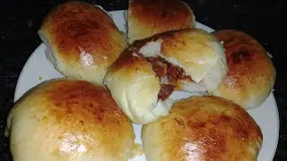 chouris pav || home made stuffed sausage bread