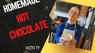 Delicious homemade hot chocolate!  