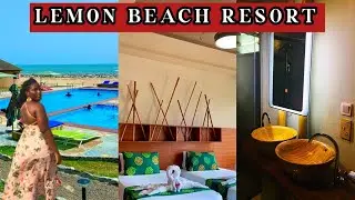STAYCATION AT THE BEST BEACH RESORT IN ELMINA|LEMON BEACH RESORT|GHANA TRAVEL VLOG