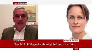 Andrew Levi interview on BBC News, re: speech by new Chief of MI6, Blaise Metreweli, 15 Dec 2025