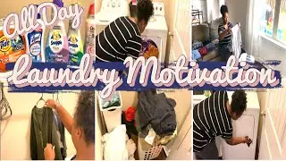 ALL DAY LAUNDRY | LAUNDRY MOTIVATION 2020 | LAUNDRY ROUTINE |