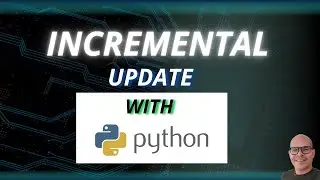 Incremental Update with Python - CDC (Change Data Capture) - Upsert