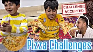 Large Pizza Eating Challenge 2024 😋😍 | ChanG Vlogs