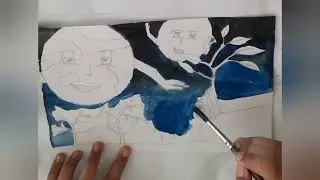 Save Soil Painting, for Beginners. 🌄