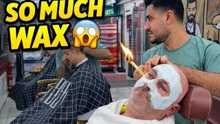 Ear Cleaning & Wax Removal | Ear Candling Session / Relaxing Cleaning step by step 