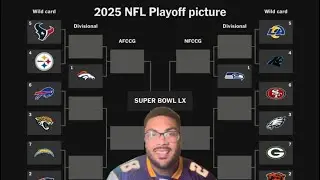My 2025-26 NFL playoff predictions! 