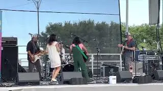 Little Miss Ann Band at Lollapalooza Kids Stage 2022 playing 
