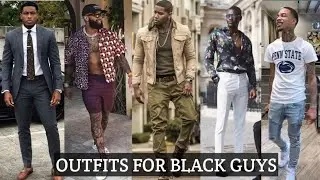 🔥60+ BEST 🔥Outfits for BLACK Guys || SUMMER Fashion || Mensoutfit || Men's fashion || #Blackfashion