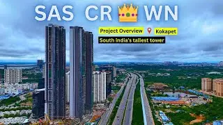 SAS Crown ☎️ 9701450805 | Ultra-Luxury 4BHK Sky Villas in Financial District, Hyderabad 🏙️🌟 