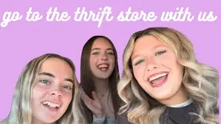 GOING THRIFTING WITH THE TWINS