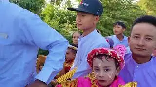 ရှင်ပြုနားသ 15.12.2024ရမည်းသင်းမြို့နယ် ပင်းစုမြောက်ရွာ