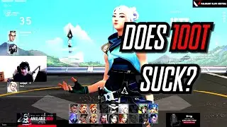 TenZ Reacts to 100T 13-0 Lost